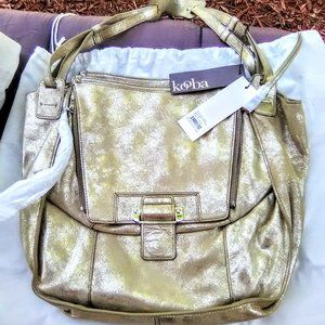 Kooba Zoey Long Kangaroo Pouch Shoulder Bag